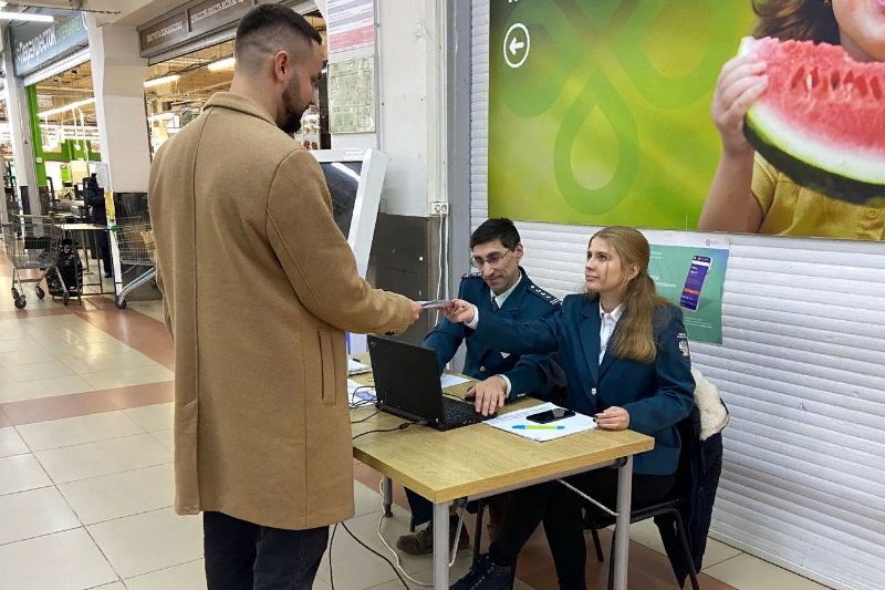 Мобильный налоговый офис работал в Ступино