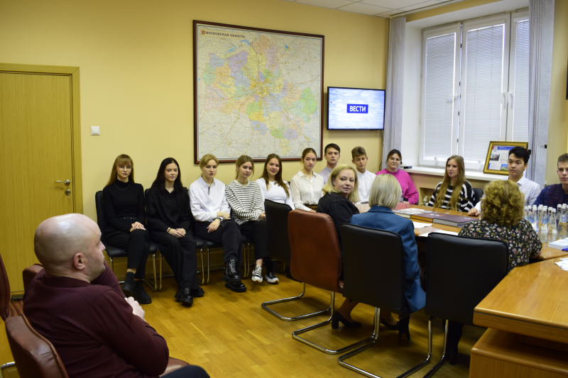 В Красногорске для учащихся школы организовали экскурсию в налоговой инспекции