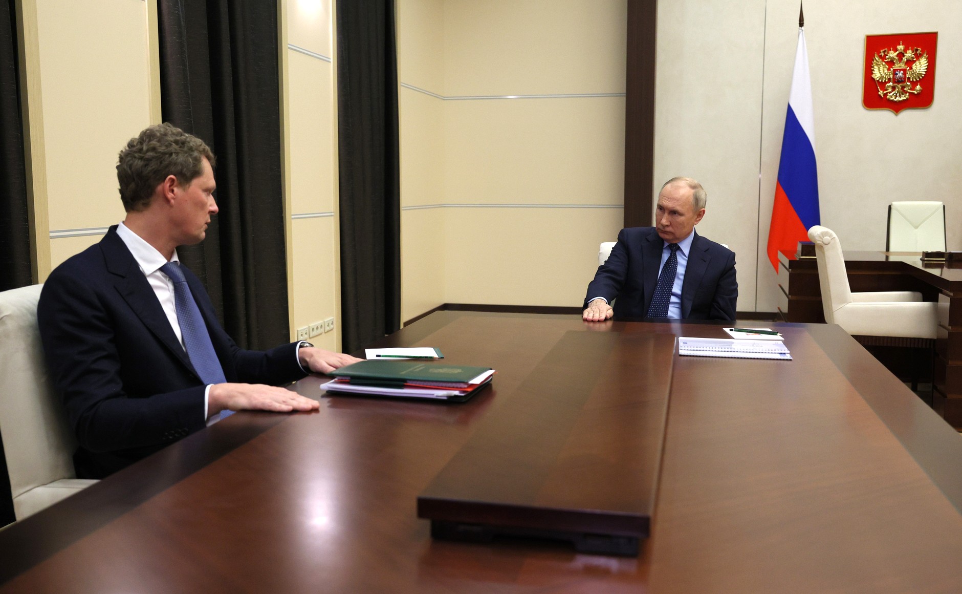 Даниил Егоров подвел итоги налоговых поступлений на встрече с президентом России Владимиром Путиным