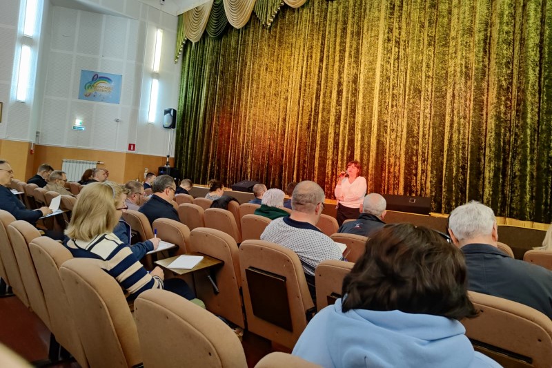 В Чехове садоводам разъяснили актуальные вопросы декларирования доходов