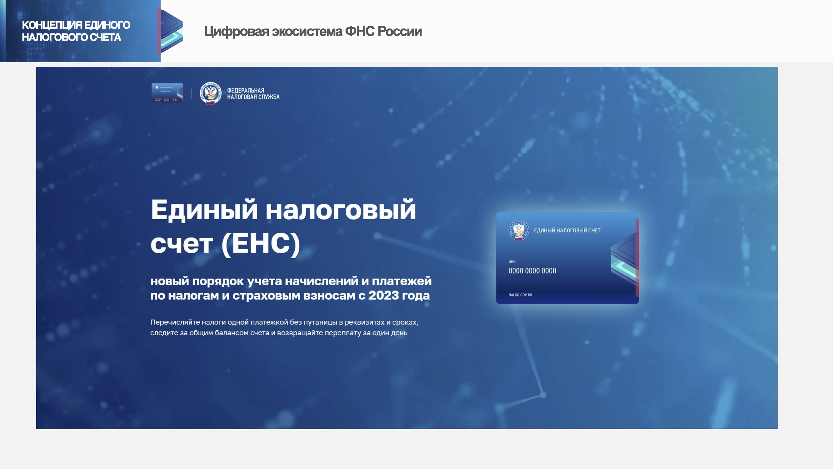 Запись вебинара от 18 мая 2023 года. Тема: «Единый налоговый счет (ЕНС). Зарезервированные суммы»